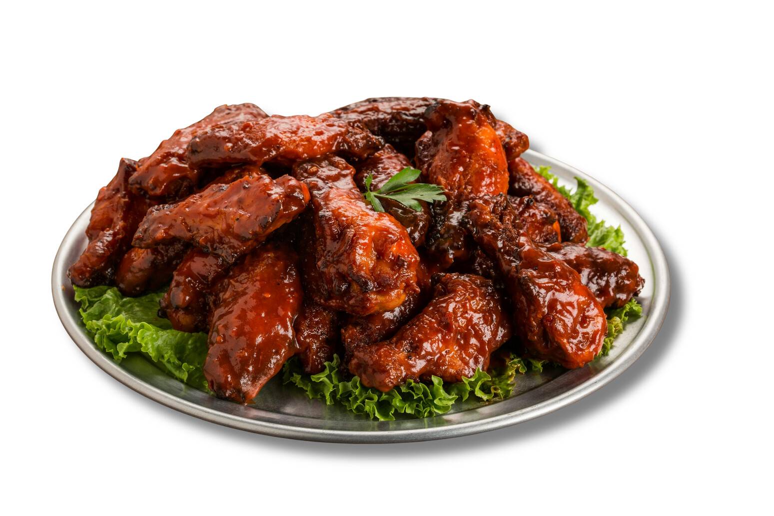 Alitas con Papas