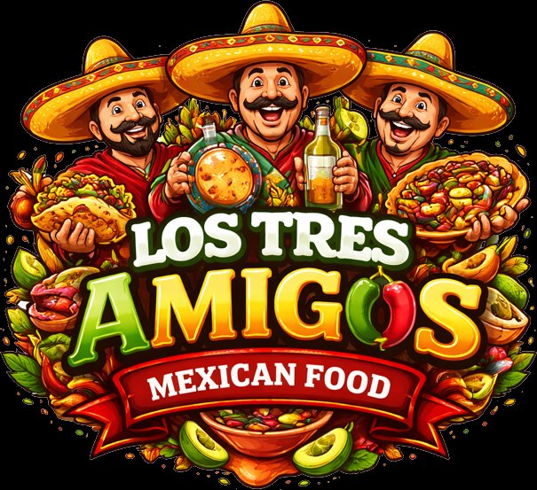 Los Tres Amigos logo